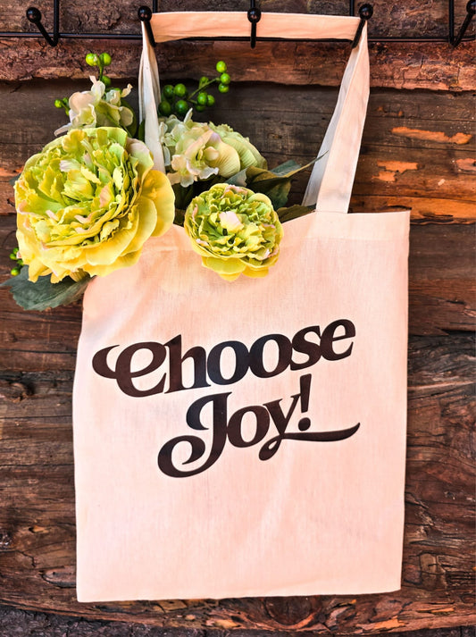 Tote Bag Choose Joy
