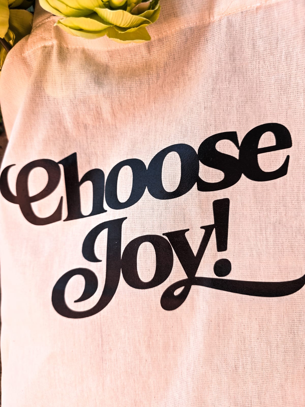 Tote Bag Choose Joy